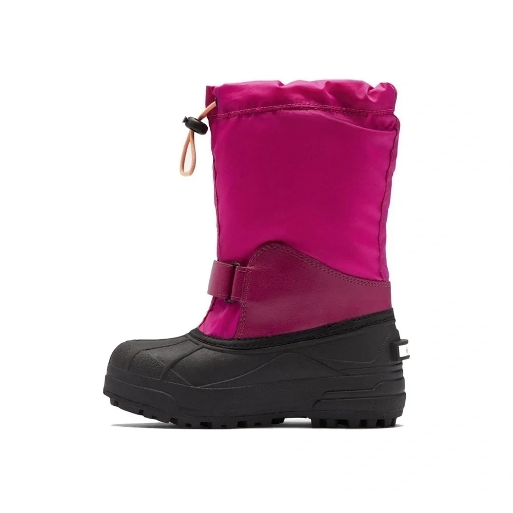 Columbia Powerbug Forty Waterproof Insulated Winter Snow Boots Girls Size 4
